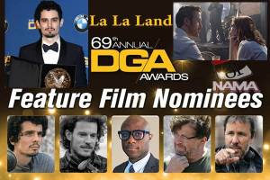انجمن کارگردانان آمریکا جایزه بهترین کارگردانی را به فیلم لا لا لند داد